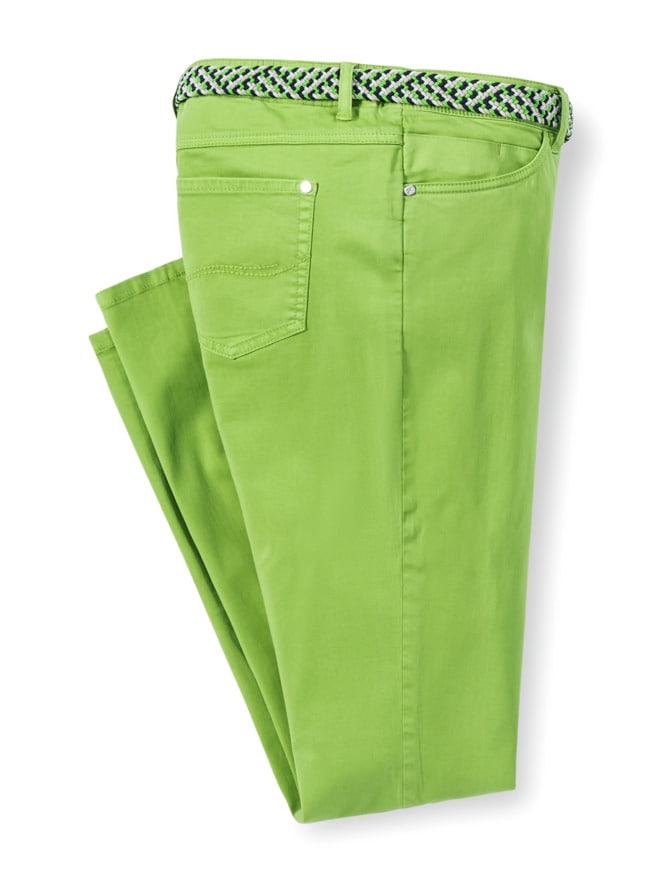 Five-Pocket-Hose Flechtgürtel