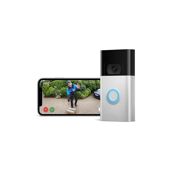 Amazon Ring Video Doorbell 2ª geração com bateria (Níquel) - RVD2GN