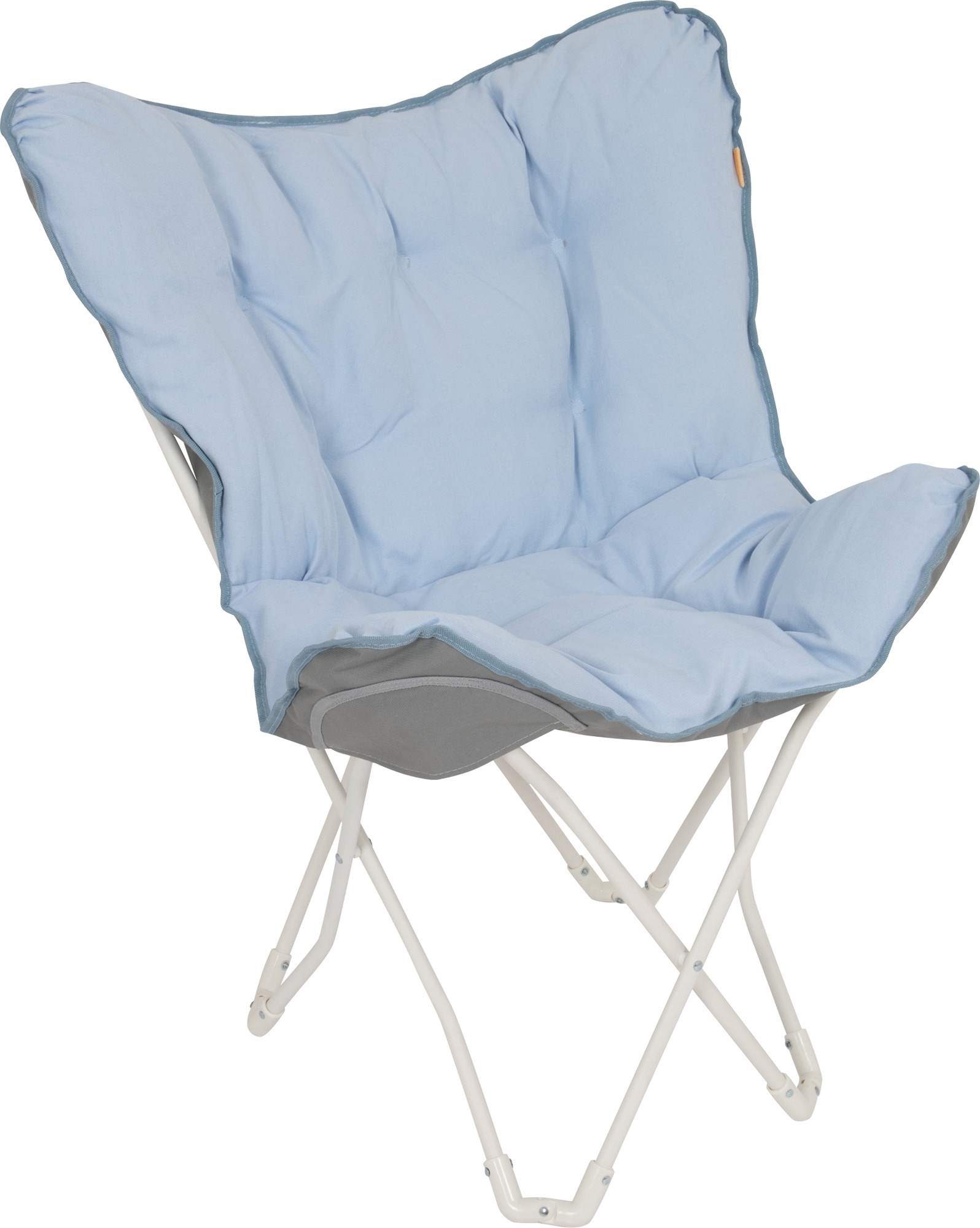 Bo-Camp Pastel Murat M Schmetterlingsstuhl blau