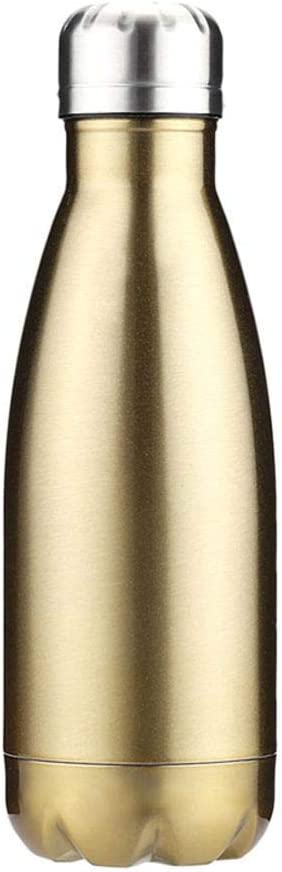 Garrafa T&eacute;rmica de Inox Parede Dupla Prata 500ml