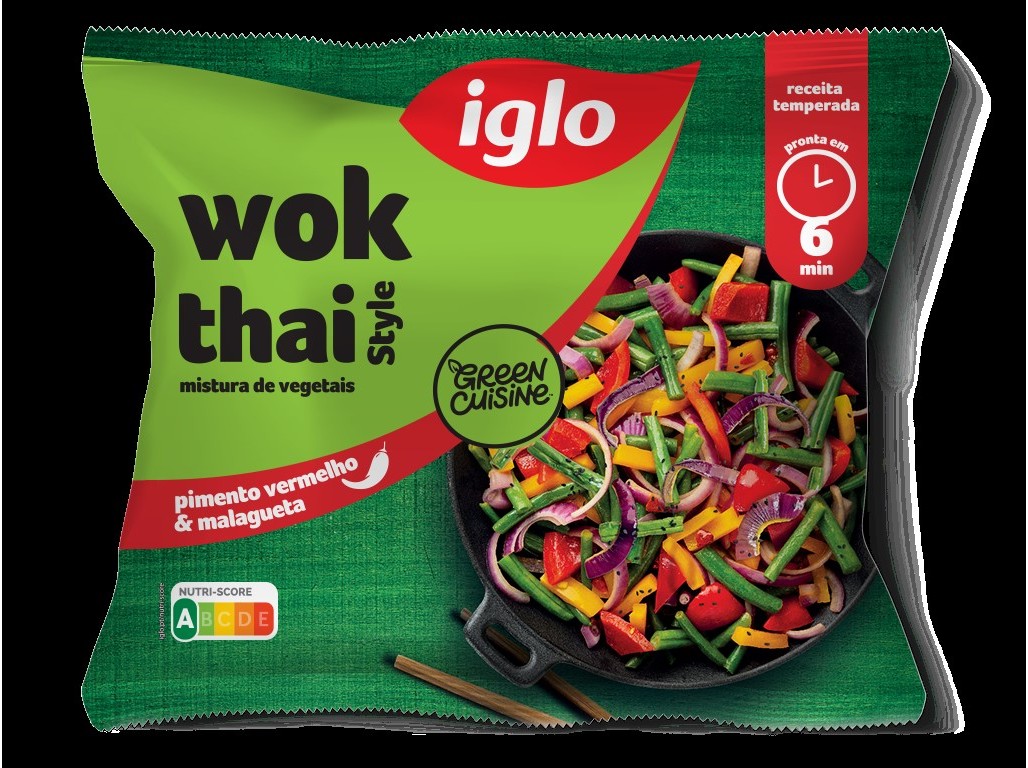 VEGGGIE WOK GREEN CUISINE THAI 450G