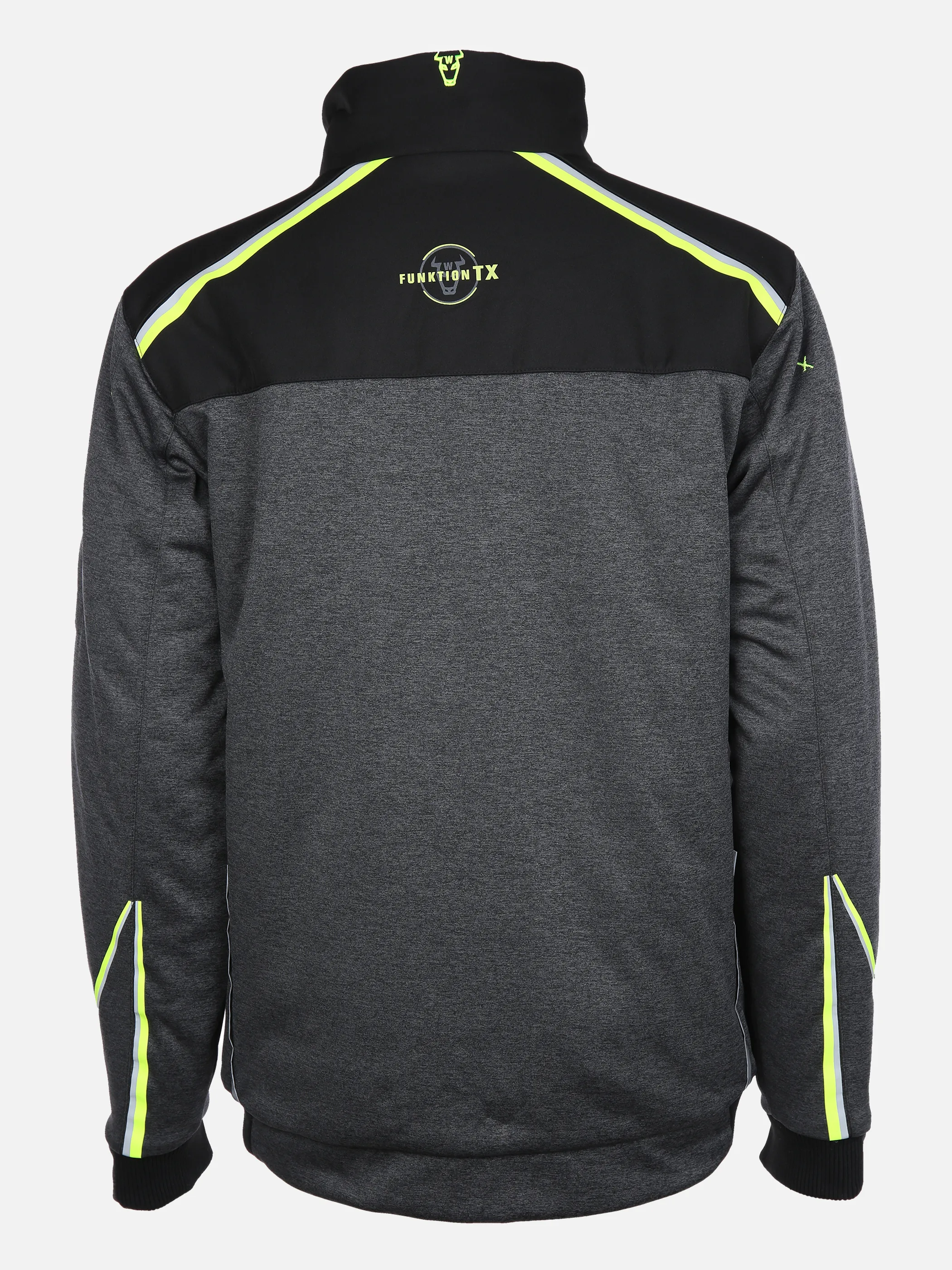 Herren Softshelljacke mit Neondetails