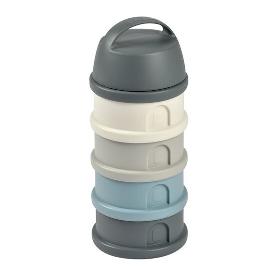 Boîte Doseuse 4 compartiments   Mineral Grey Blue        de               Béaba