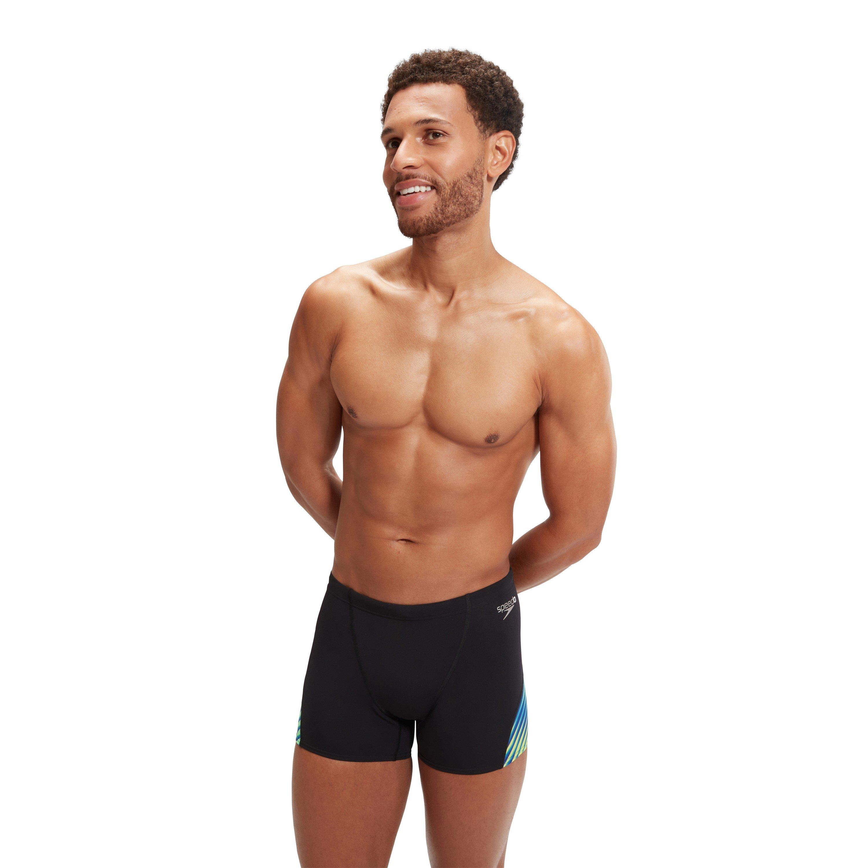 Speedo Allover Digital V Cut Aquashorts Mens