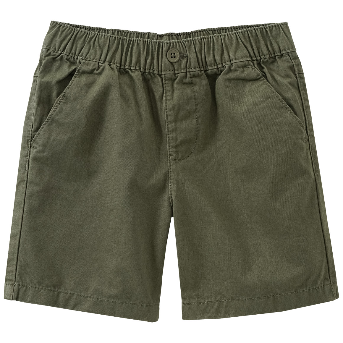Topolino Jungen Shorts in unifarben dunkelgrün