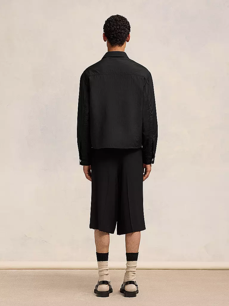 AMI PARIS Kurzjacke Overshirt schwarz