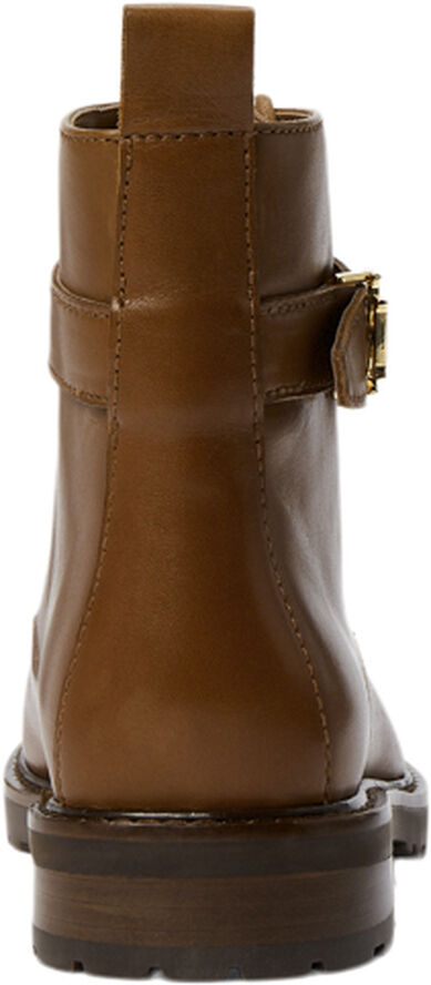 Lauren Ralph Lauren BURNISHED CALF-ELRIDGE-BO-BTE Deep saddle tan