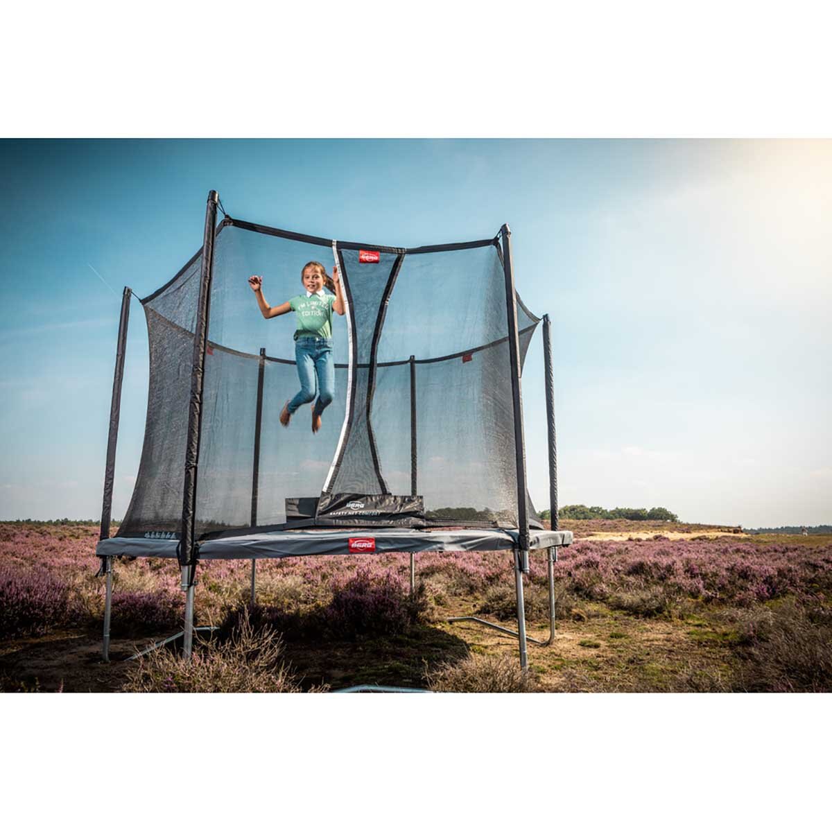 Bergtoys Berg Favorit Trampolin - Regular + Safety Net Comfort
