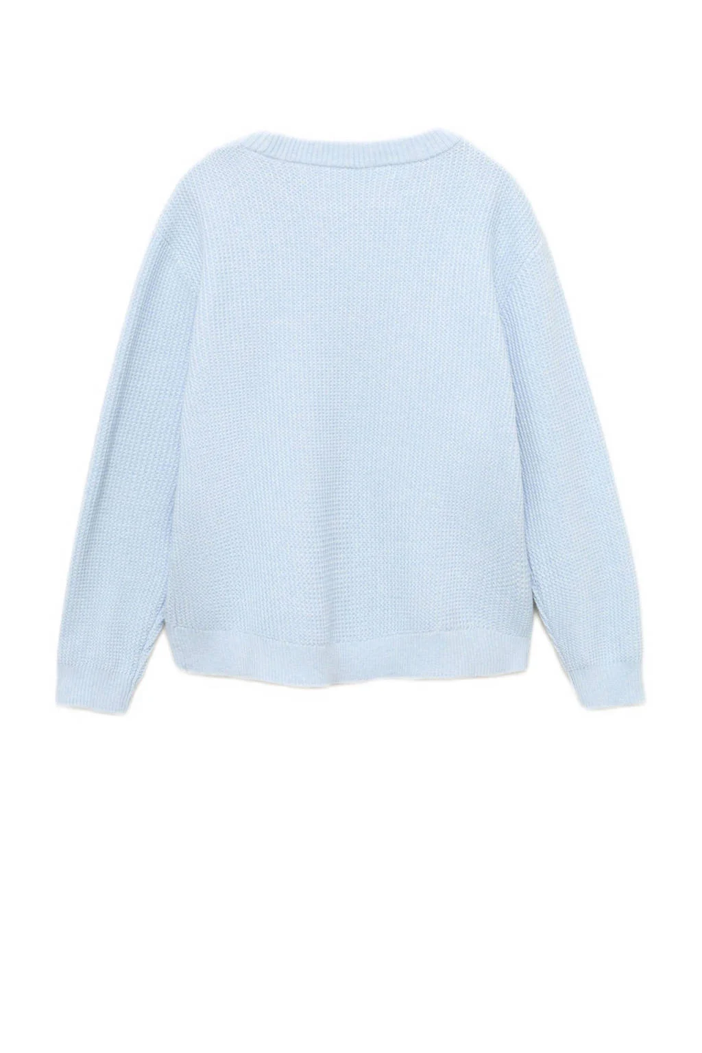 Mango Kids trui gebreid lichtblauw