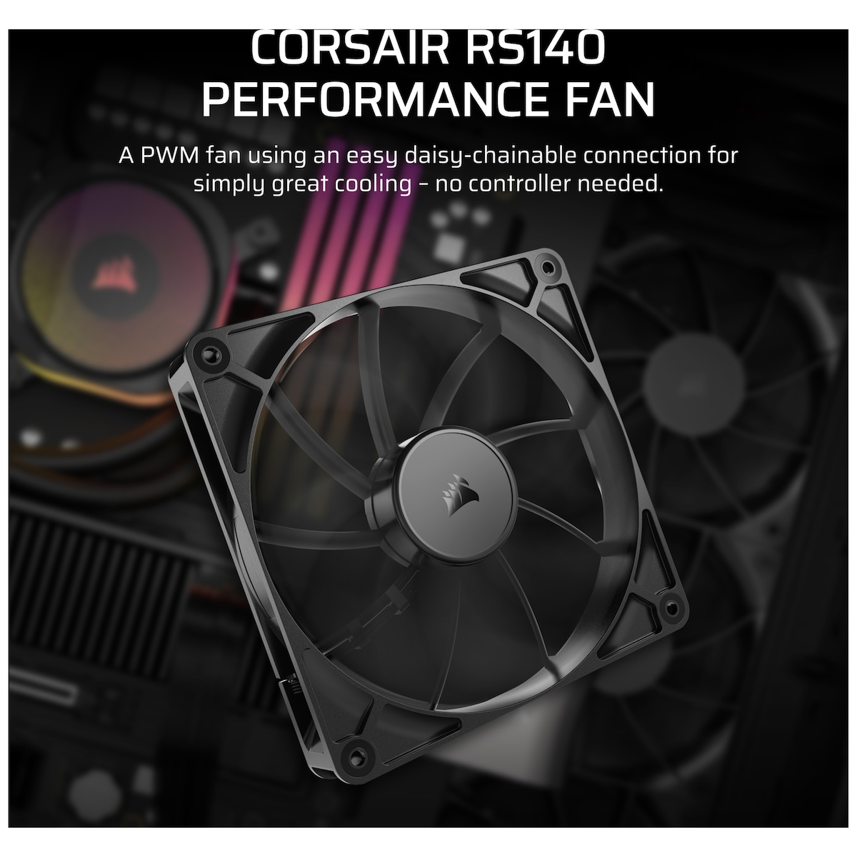 Corsair RS140 140mm PWM vifte