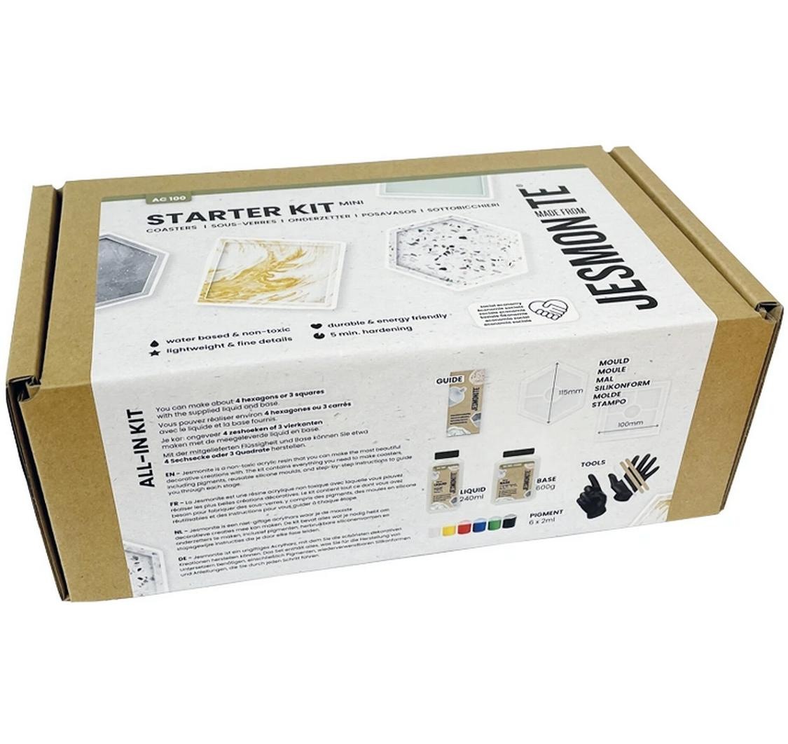 Kreativset »Jesmonite Bastelset Giessen Schale / Tablet«