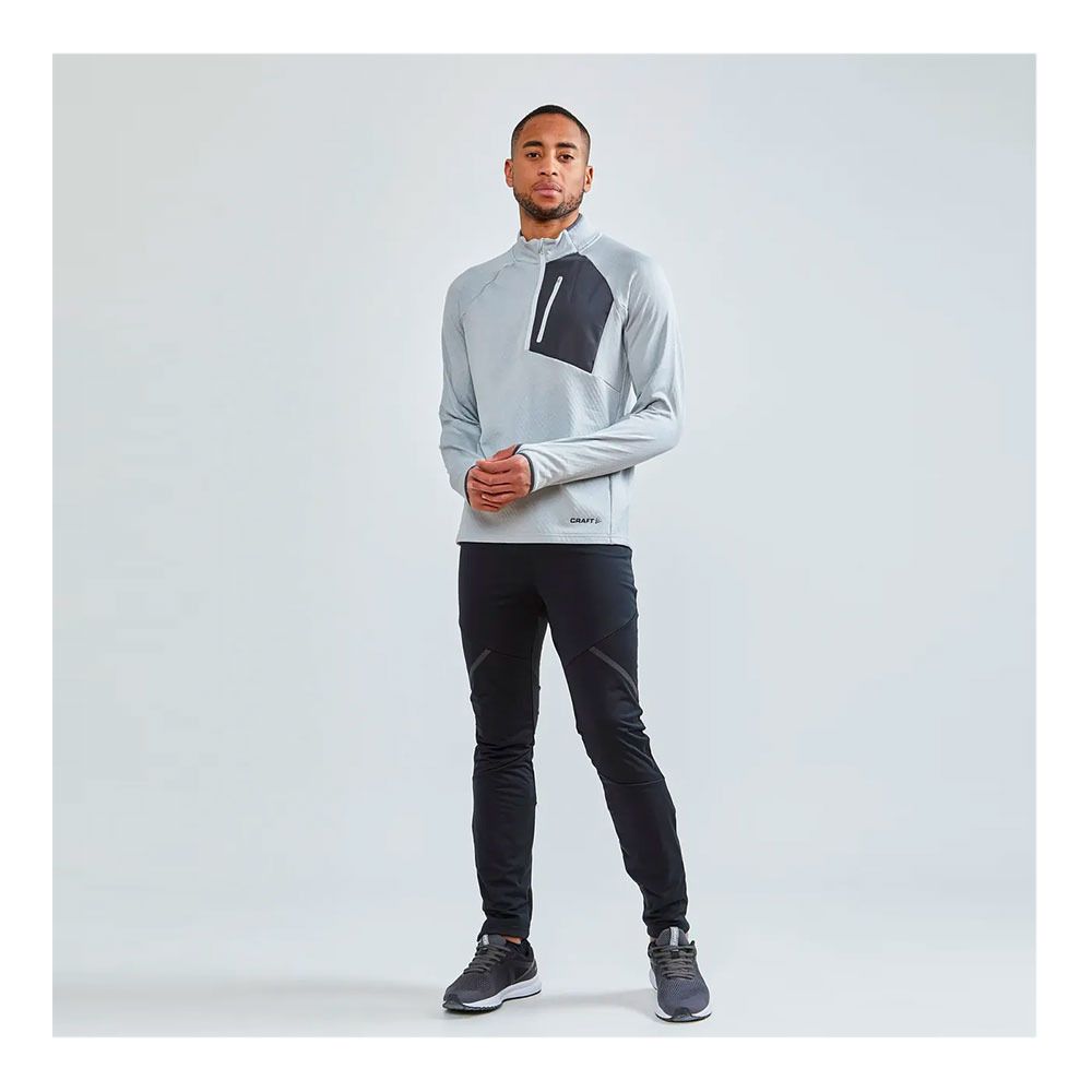 Craft CORE TRIM THERMAL - Sweat Homme grey melange