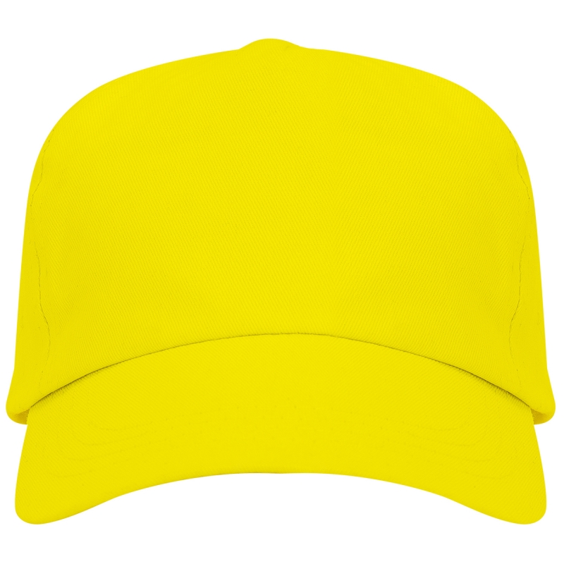 Roly R7041 - URANUS Casquette 5 Panneaux en Coton Réglable