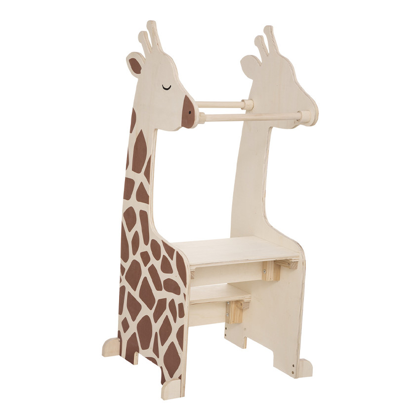 Tour d'observation en pin Girafe