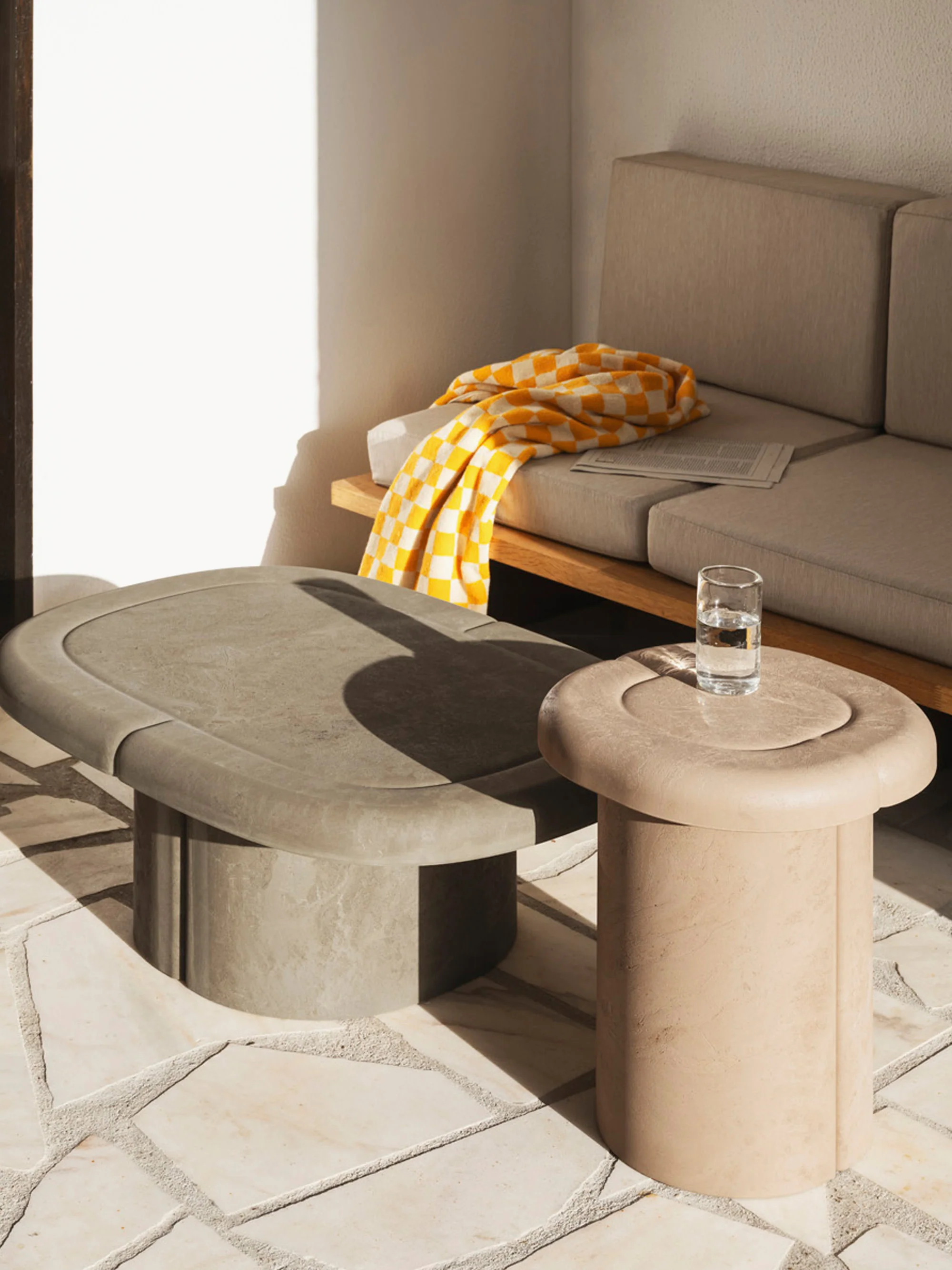 Ovale salontafel Alder