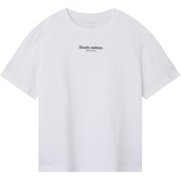 Køb Name it Bright White Brody T-Shirt Noos