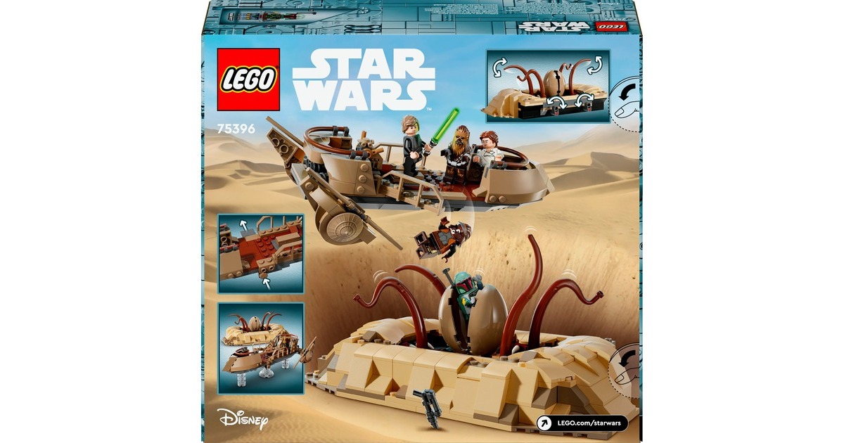 LEGOStar Wars - Desert Skiff en Sarlacc-kuil Constructiespeelgoed  (75396)