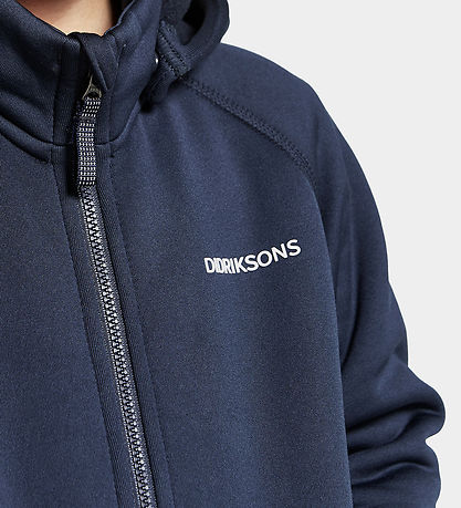 Didriksons Softshelljakke m. Fleece - Corin - Navy