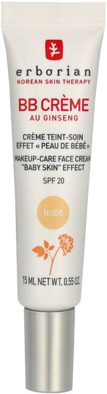 ERBORIAN - BB Crème au Ginseng BB cream & CC cream 15 ml NUDE - 15 ml