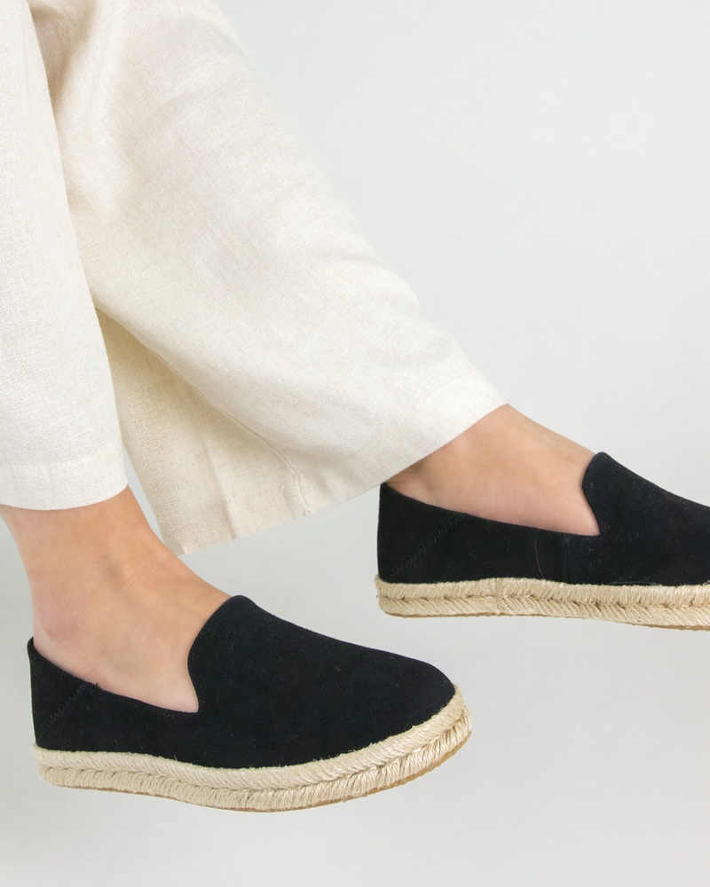 Toms Santiago W Espadrilles  - zwart