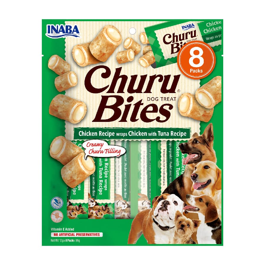 Churu Chicken Bites com Atum para Cães