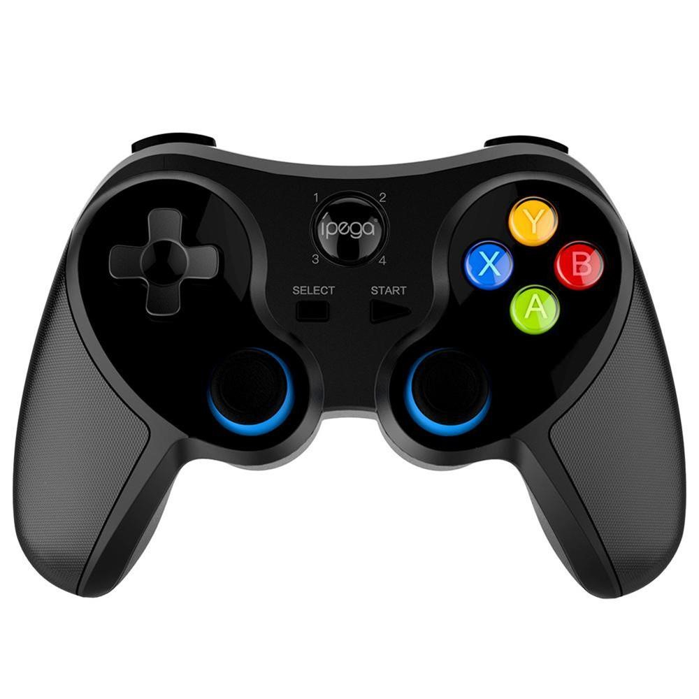 Gamepad Joystick Bluetooth Gaming Controller für Smartphones / PS4 / PS3 / Nintendo Switch / Windows / TV (iOS / Android) - Schwarz