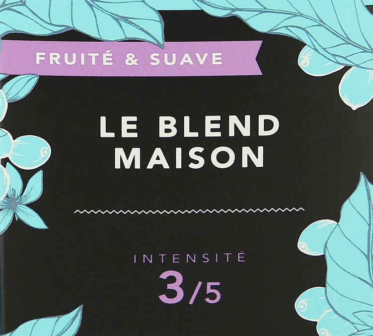 10 capsules compatibles Nespresso® Le Blend Maison - CAFÉS LUGAT