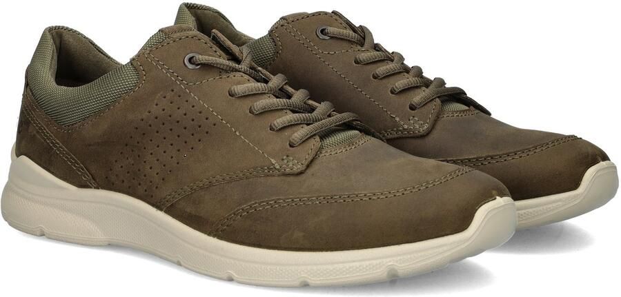 Ecco Sneakers Irving met witte loopzool vrijetijdsschoen lage schoen veterschoen