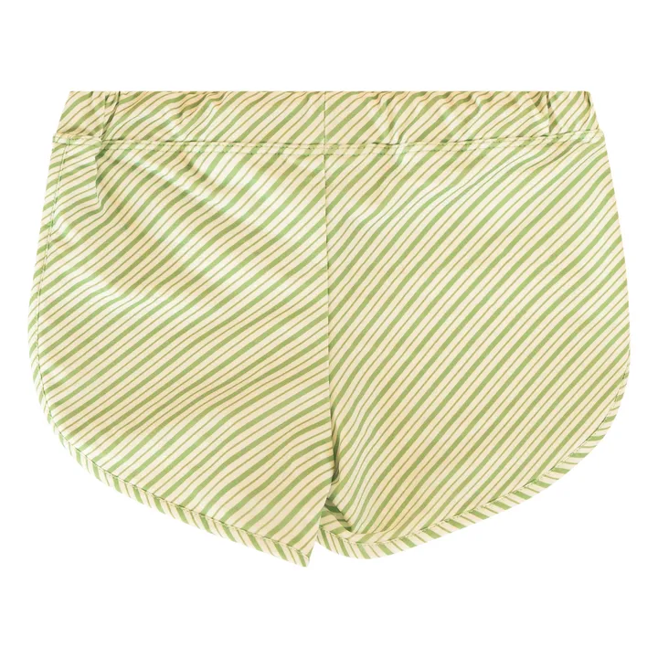 Ina Swim Short de Bain Mesa Rayé | Vert