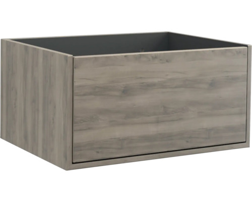 Jungborn wastafelmeubel NOVE BxHxD 60 x 30 x 46 cm Frontkleur notenhout mat 55765