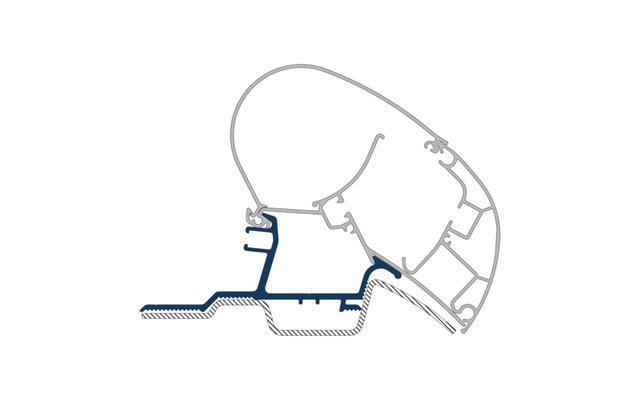 Dometic PR-Adapt Adapter für Dachmarkisen PW 2000 und PW 2500