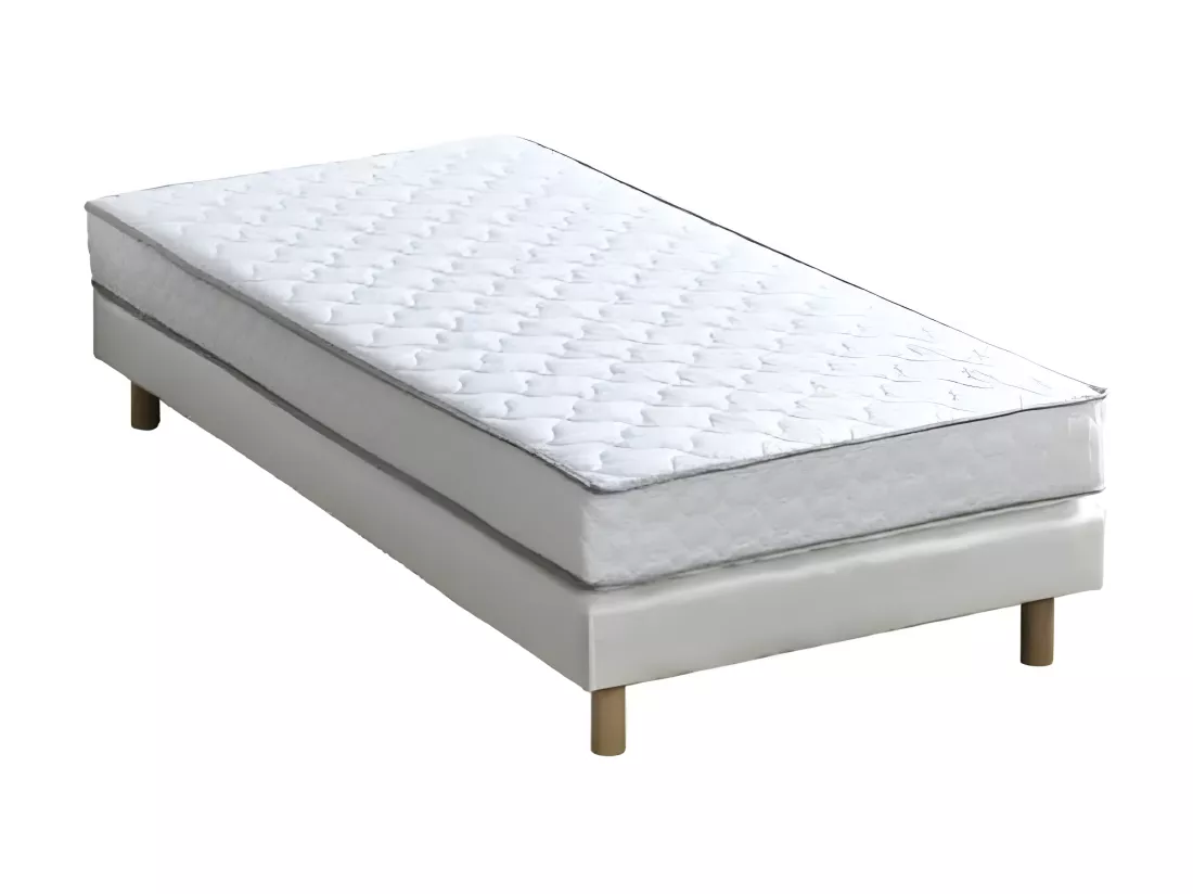 Matelas mousse 90 x 190 - Confort ferme - Epaisseur 16 cm - FINLANDEK Kiva