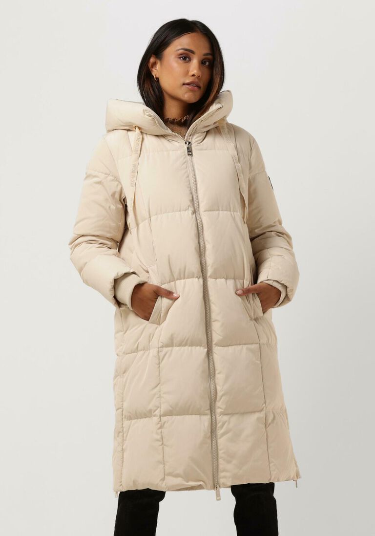 MOS MOSH zand mos mosh gewatteerde jas nova square down coat