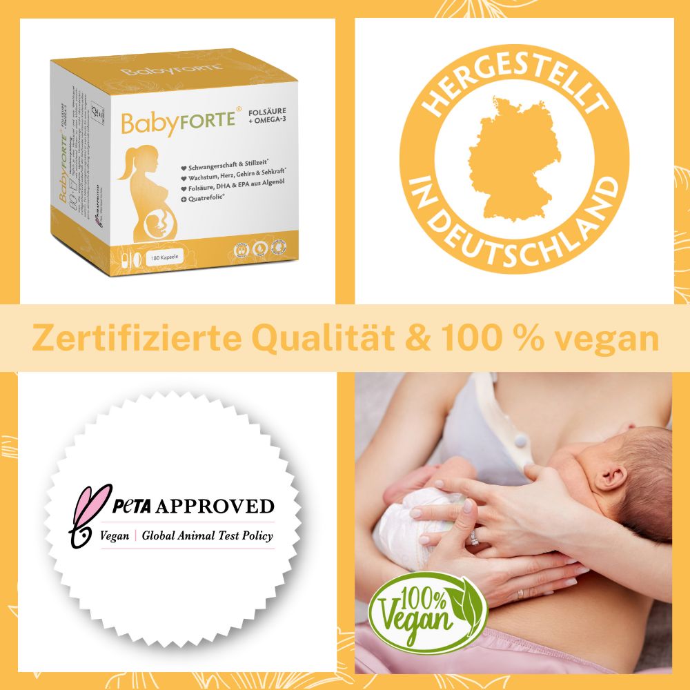 BabyFORTE® Folsäure + Omega-3
