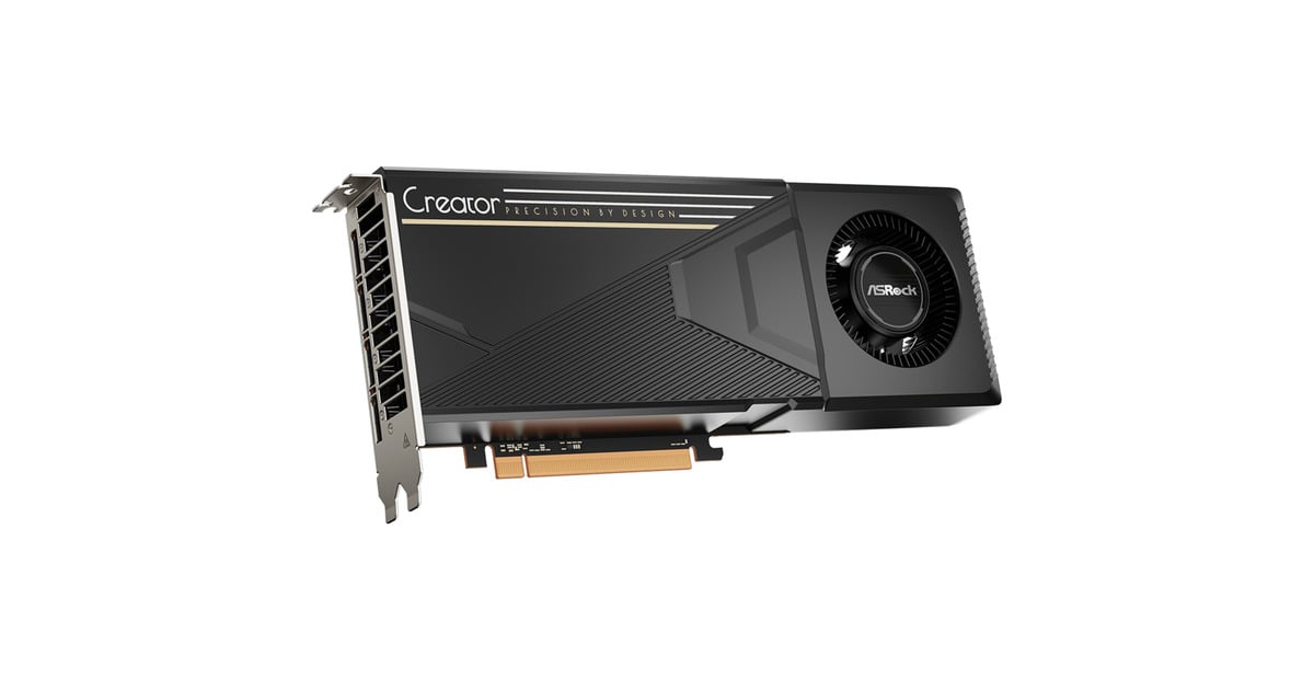ASRockRadeon AI PRO R9700 32 GB grafische kaart  (Zwart, 4x DisplayPort)