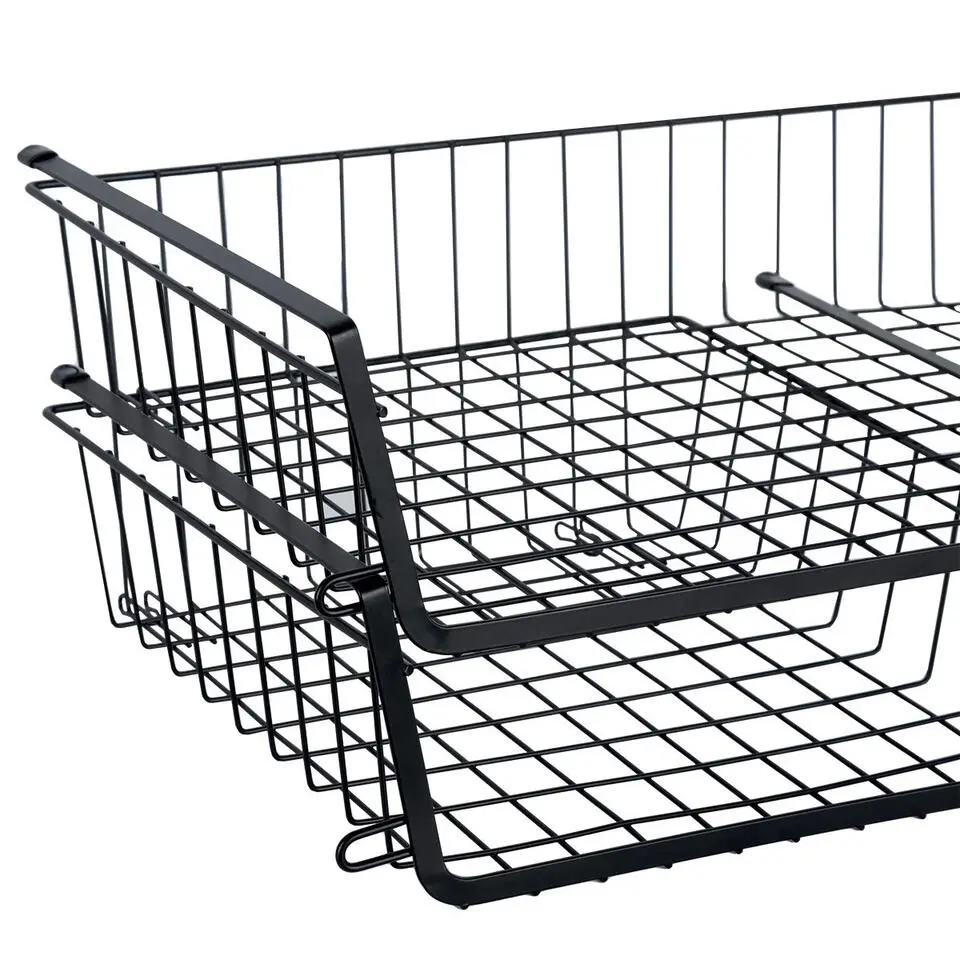 5Five Hangmand voor kast - metaal - 51 x 30 x 11 cm - zwart
