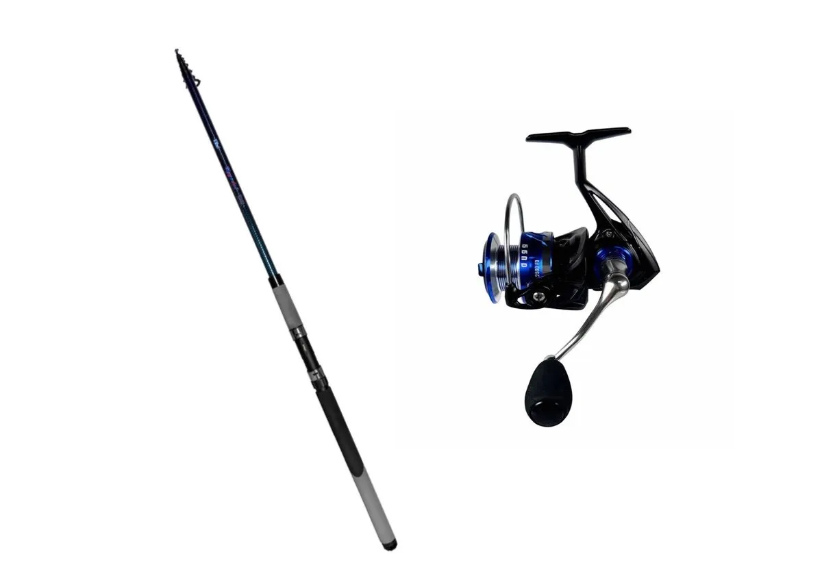 Elbe Eggedal Tele Ørret 7-28g 420CM/Sølvkroken Sv Dugg 2500