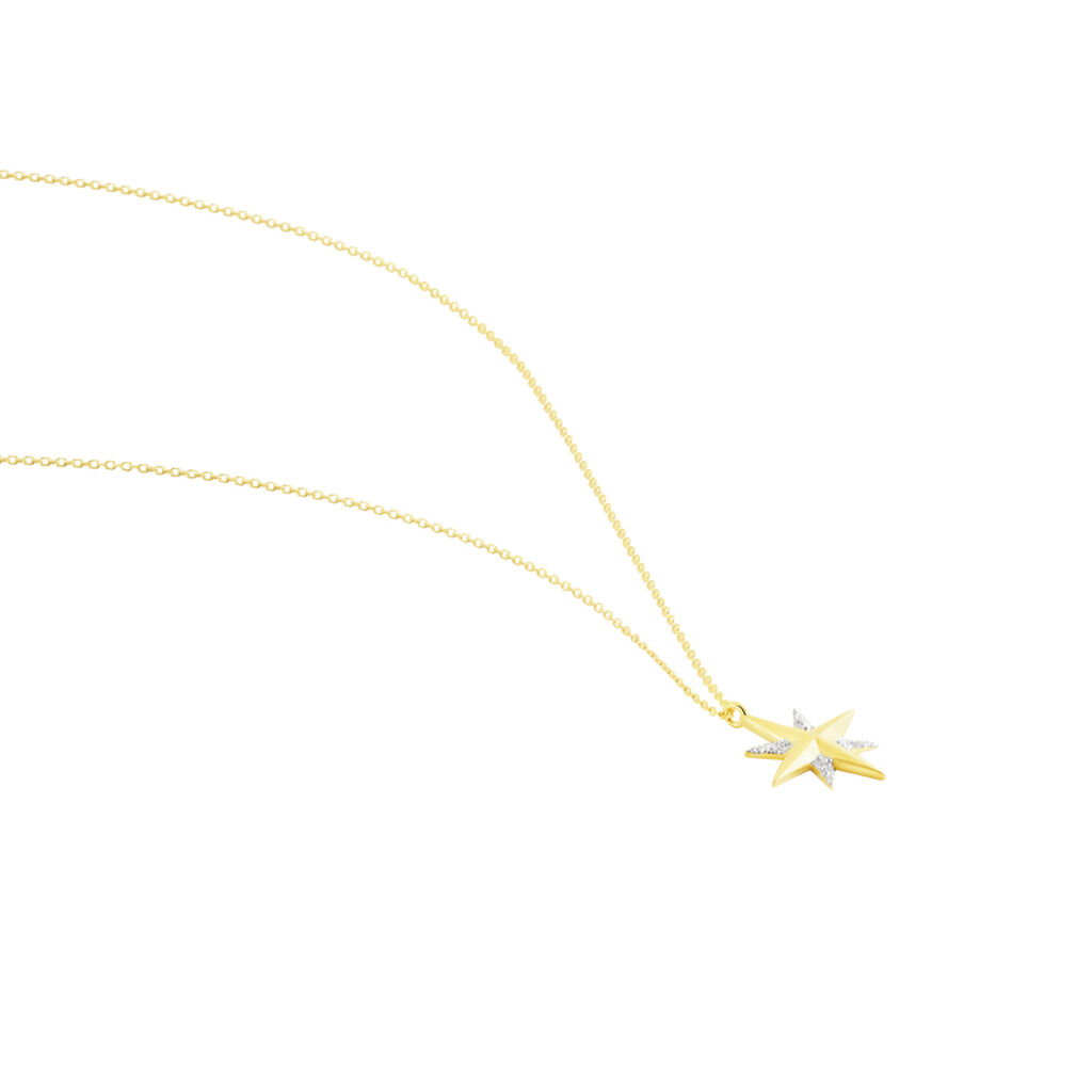 Collier Papias Or Jaune