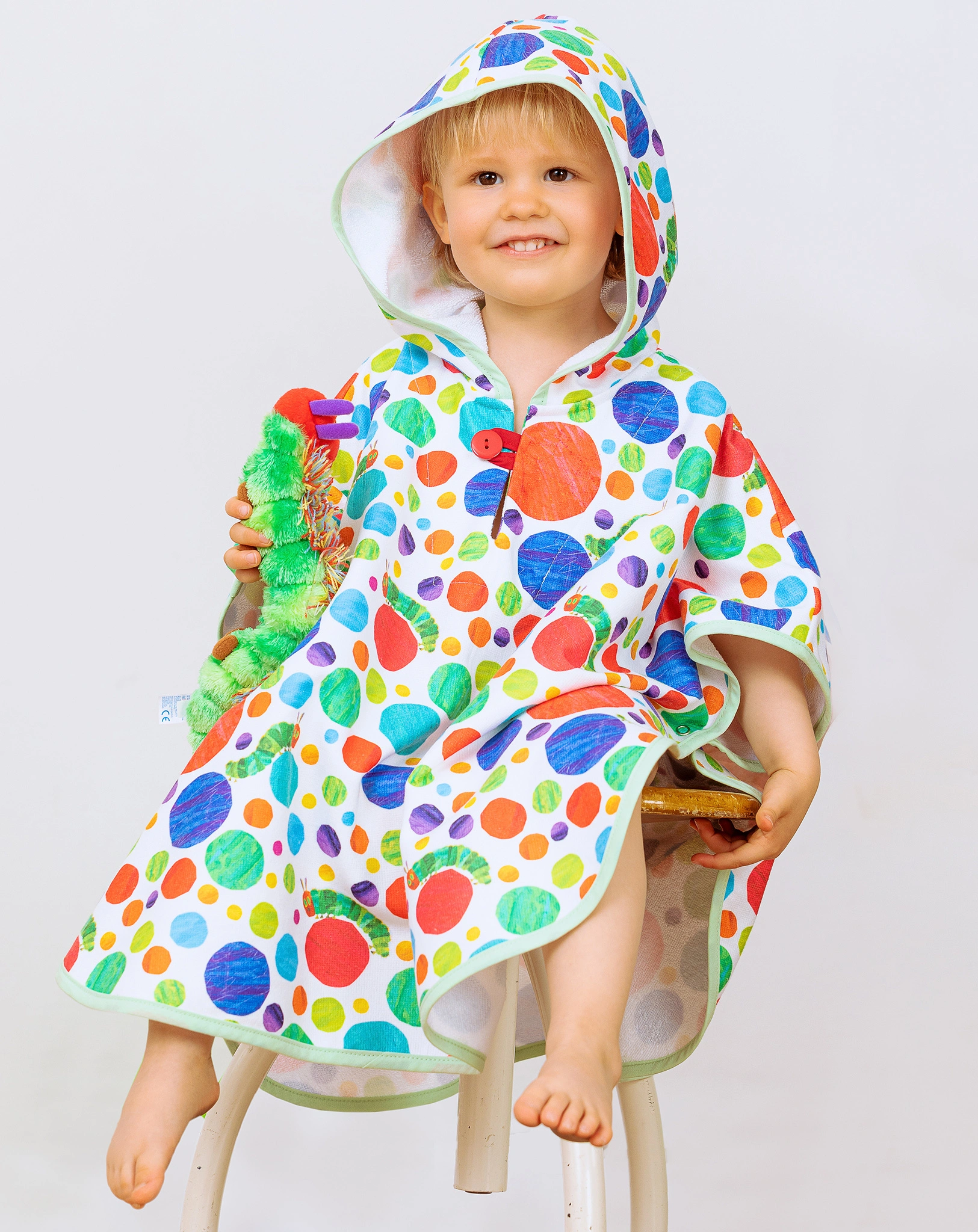 Badeponcho RAUPE NIMMERSATT in bunt