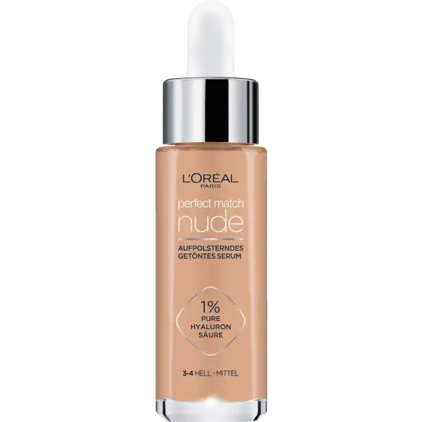Perfect Match Aufpolsterndes Getöntes Serum 3-4 hell - mittel