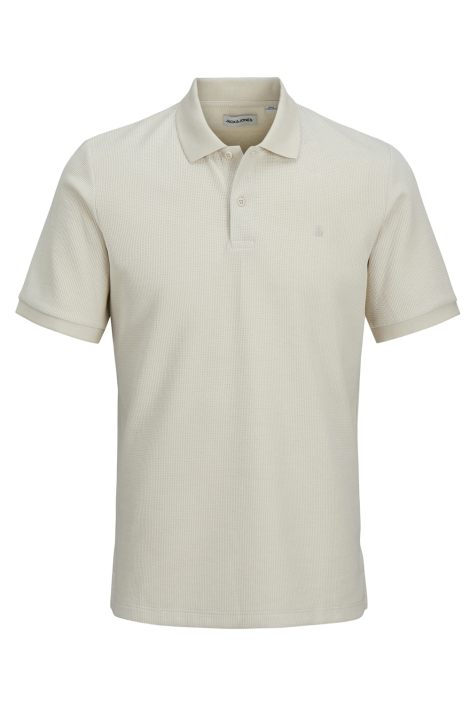 Jack & Jones beige heren polo