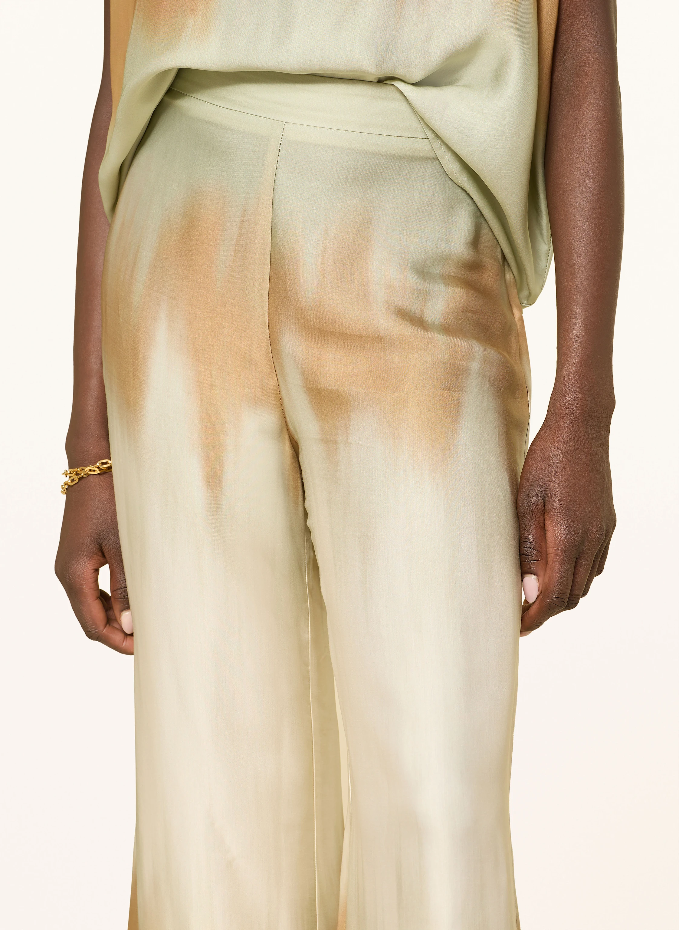 ottod'ame Marlenehose RAO aus Satin