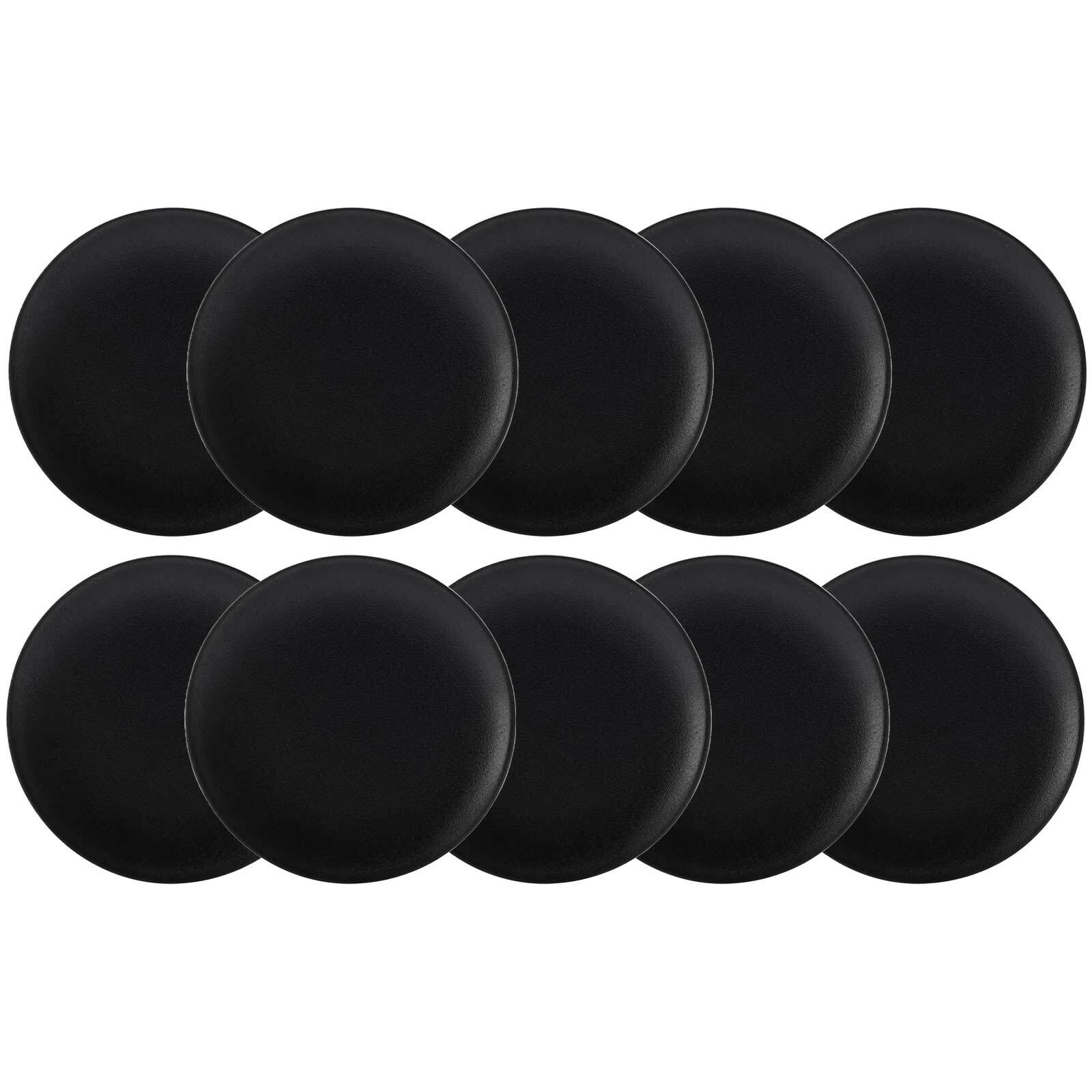 Maxwell & Williams Brotteller Caviar Black ø 15 cm 10er Set