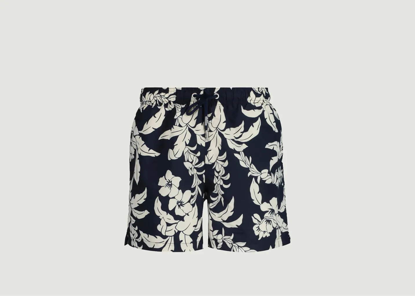 Short De Bain à Motif Palm Lei Gant