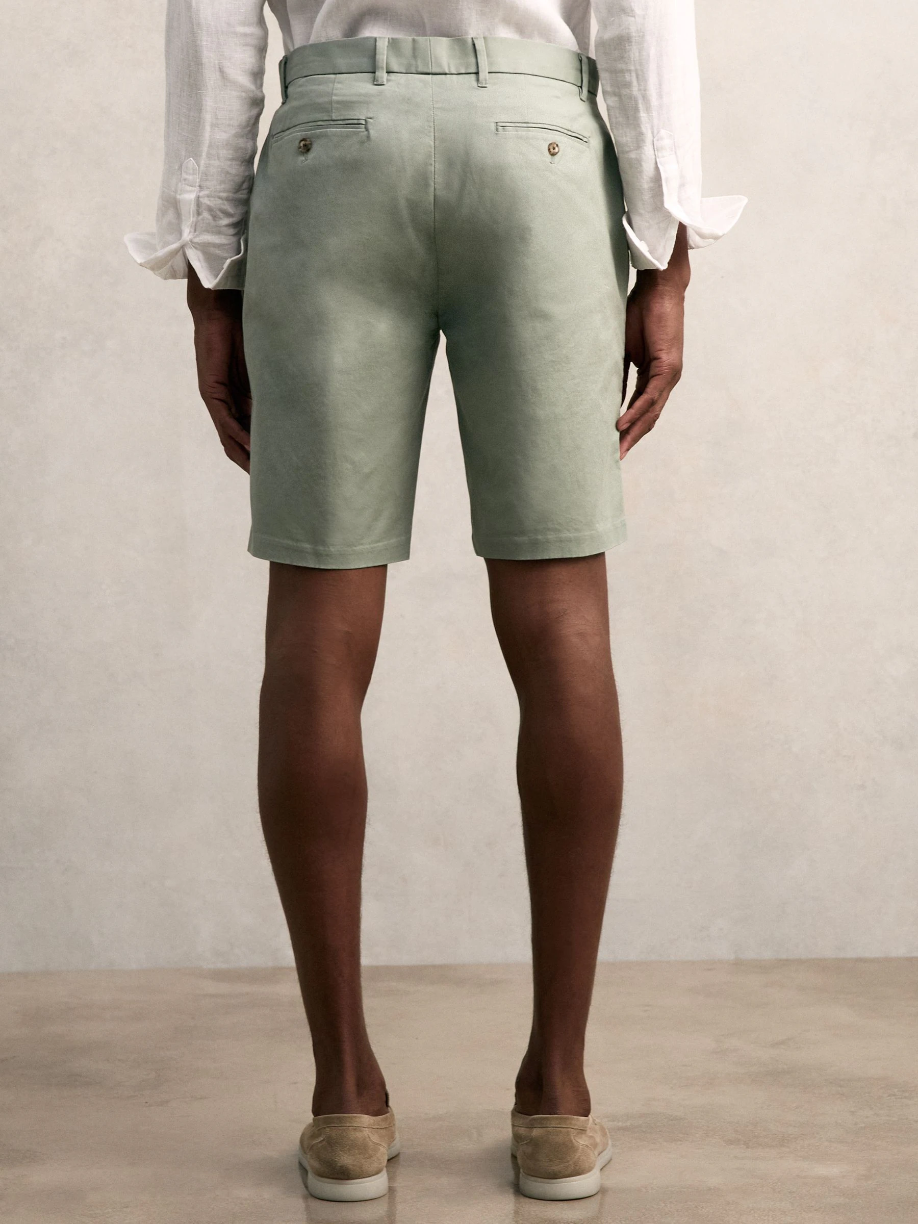 Pistachio - Reiss - Wicket S - Casual korte chinoshort