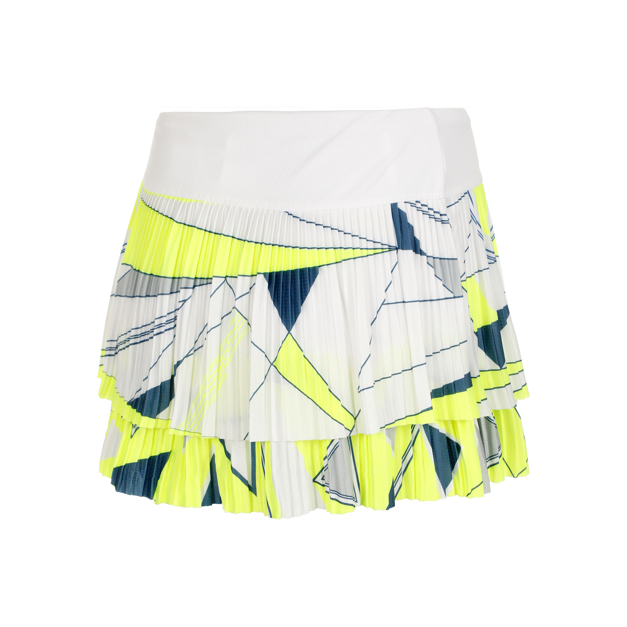 Lucky in Love Going Strong Pleated Jupe Femmes - Blanc , Multicouleur