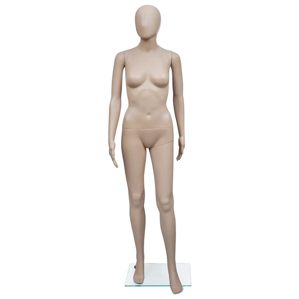 vidaXL Dames Paspop met Ronde Kop
