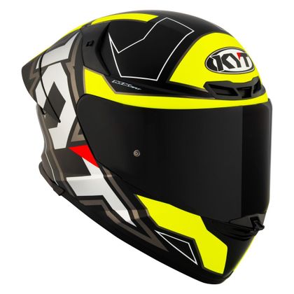 Casque KYT TT-REVO ELECTRON - Noir / Jaune