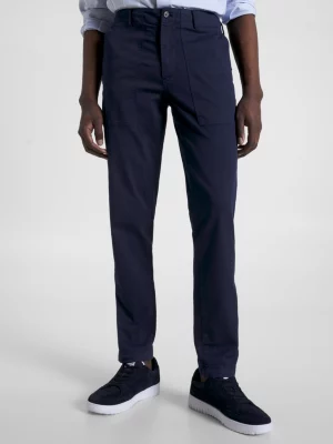 Calças utilitárias de gabardine Harlem