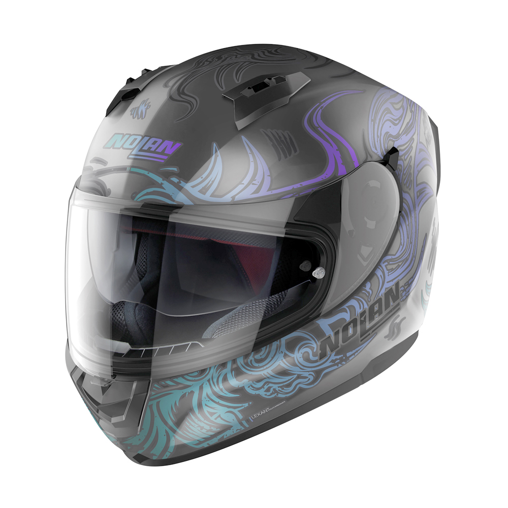 Nolan - Casque N60-6 Muse Anthracite / Violet / Mat